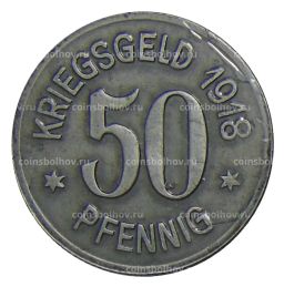 50 пфеннигов 1918 года Германия  Нотгельд Зиген