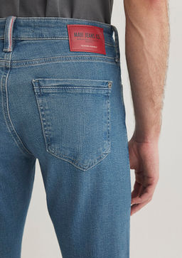 Jake KRMZBYZ Mavi Premium Puslu Vintage Mavi Jean Pantolon  фото 8