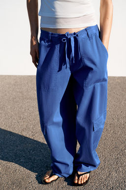 PANTAL?N OVERSIZE CARGO / A?il - Zara фото 3