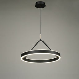 Светильник «Салерно» LED 60 Вт 3000-6000К черно-золотой 50×50×100 см