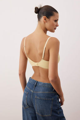 Siyah Hayalet Dikissiz/Lazer Kesim Balensiz Kapl? Micro Bralette Orme Sutyen THMAW26SU00024 - Trendyolmilla фото 11