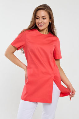 Куртка женская 213 CVC. Цвет: коралловый - Стильб фото 2