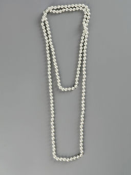 Карнавальный костюм Гэтсби, платье, боа, перчатки, бусы, р-р. 50-52 - Страна карнавалия фото 11