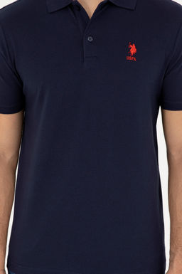 U. S. Polo Assn / Мужская темно-синяя футболка - U.s. polo assn фото 6