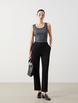 U Yaka ?izgili Kad?n Atlet