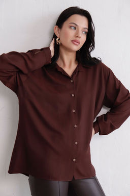 11182 Рубашка коричневая - Martichelli фото 6