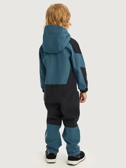 Комбинезон 8л15126 деним/черный