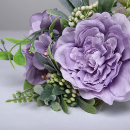 Цветок искусственный 30 см / NW717 /уп 90/900/ (Белый) - Галеонтрейд фото 4