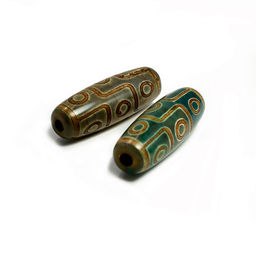 Бусина Дзи 9 глаз символизируют рост благосостояния от 9 планет