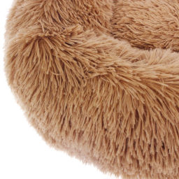 Лежанка для животных круглая "Место БРО", цвет мокко, d-50см (Лейбл)