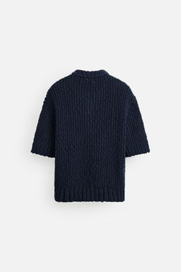 TEXTURED COTTON CARDIGAN - Zara фото 8