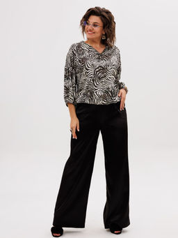 Блуза ANELLI 1676.1 белая саванна  фото 5