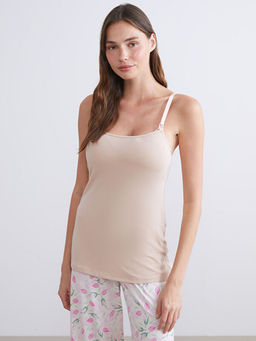 U Yaka D?z Ask?l? Hamile Kuplu Atlet