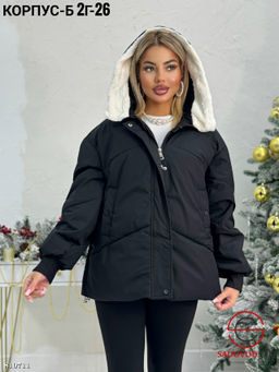 Куртка женская с капюшоном - Bruno фото 2