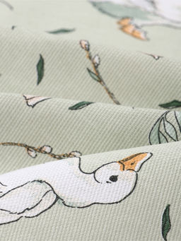 Фартук «Доляна» Divine day, зеленый, 60×70 см, 100% хлопок, рогожка 164 г/м²