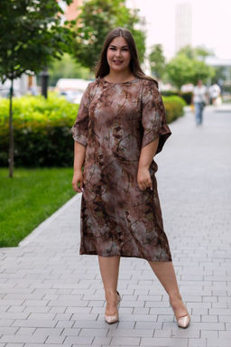 Платье Luxury Moda 1443 коричневый