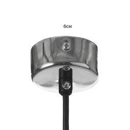 Светильник подвесной «Титан» LED 5 Вт 4000К хром 2.8×2.8×60-160 см
