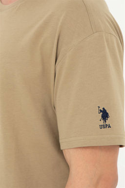 Мужская футболка цвета хаки - U.s. polo assn фото 7