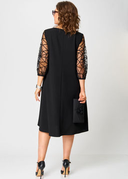 Платье EVA GRANT 7268В черный