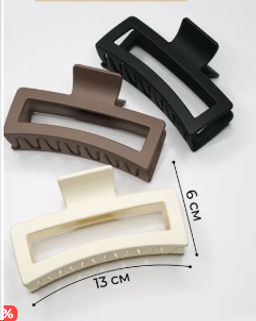 Краб для волос 13 см / GTQ-47 /уп 12/120/микс