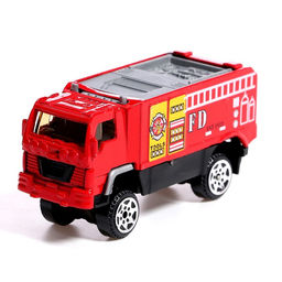 Набор металлических машинок Пожарные, 10 шт. - Автоград фото 6
