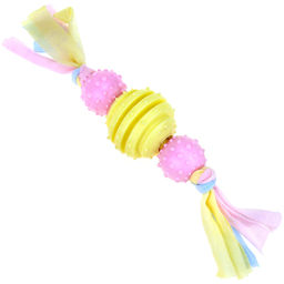 Игрушка для собаки Трио 23х4,5х4,5см, полипропилен, цвета микс, на картоне (Китай) - Pet toys фото 2