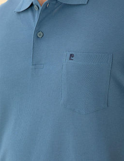 Koyu Mavi Regular Fit Basic Ti__rt
