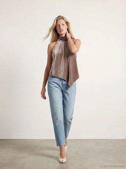 Mom Fit Kad?n Jean Pantolon