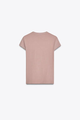 SLIM FIT SHORT SLEEVE T-SHIRT - Zara фото 23