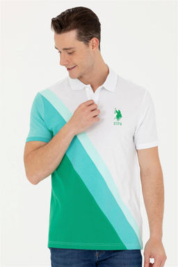 Мужская зеленая футболка - U.s. polo assn фото 8