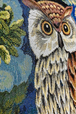 Наволочка 50х50 Филин