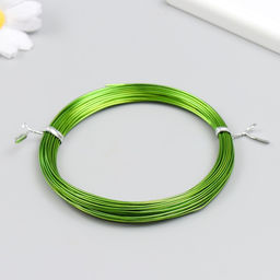 Проволока для творчества d 1мм, зеленый рул.10 м МИКС - Simaland фото 2