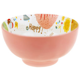 Счастливая Пиала фарфоровая 450мл, д12,9х6,6см, подглазурная деколь (Китай) - Домашняя Мода фото 2