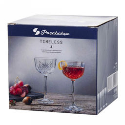 Таймлесс (Timeless) Бокал стеклянный 160мл, набор 4шт, цветная коробка, Pasabahce (Турция) - Домашняя мода фото 2