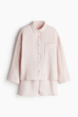 Camisa y pantal?n corto de pijama - H&m фото 3