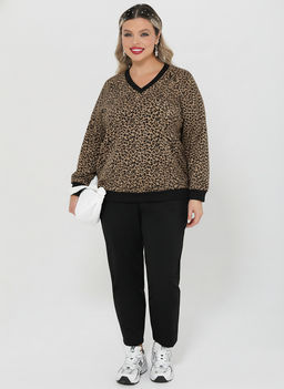 Джемпер 0401-1п темно-бежевый