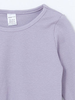 Bisiklet Yaka Uzun Kollu K?z Bebek Pijama Tak?m - Waikiki фото 3