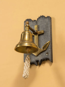 Рында «Якорь», 18×11 см, алюминий