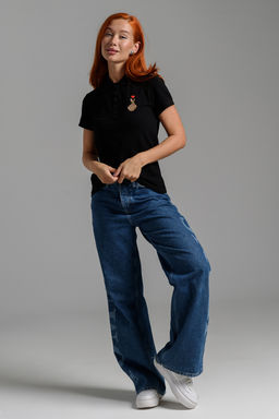 8524 футболка поло женская - Натали фото 26