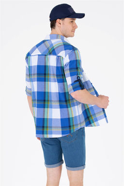 U. S. Polo Assn Мужская рубашка Saks в клетку - U.s. polo assn фото 13