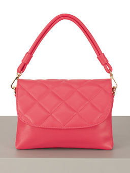 LACCOMA сумка Катрин-Ф826-арбузный эко кожа хлопок  фото 3