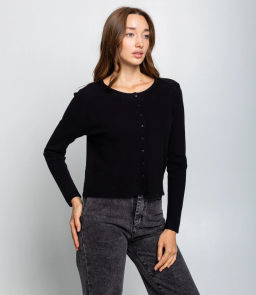 Кардиган #КТ9035 (3), чёрный