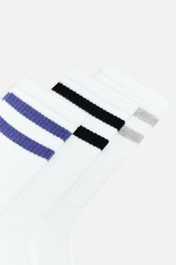 PACK OF 3 STRIPED SOCKS - Zara фото 3