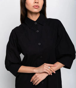 Платье #ОКТ035010, чёрный