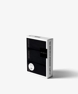 ATLANTIC 3BMP-006 Трусы классика Basic - набор 3 шт. черный фото 7