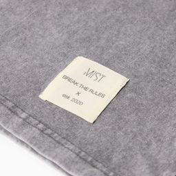 Футболка мужская MIST из вареного хлопка, серый, р-р M