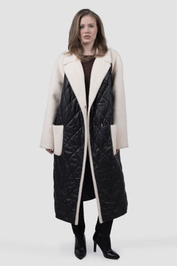 02-3295 Пальто женское утепленное (пояс)