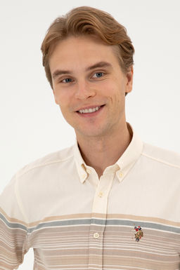 Erkek Camel Uzun Kollu G_mlek Sepette S_rpriz _ndirim - U.s. polo assn фото 2