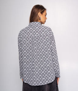 Рубашка #КТ956 (1), чёрный - Dommod фото 3