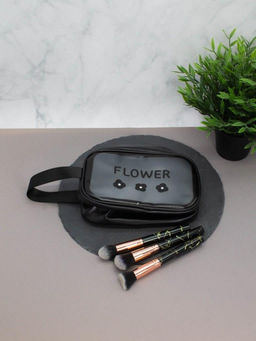 Косметичка "Daisy", black (14х20х9,5 см)